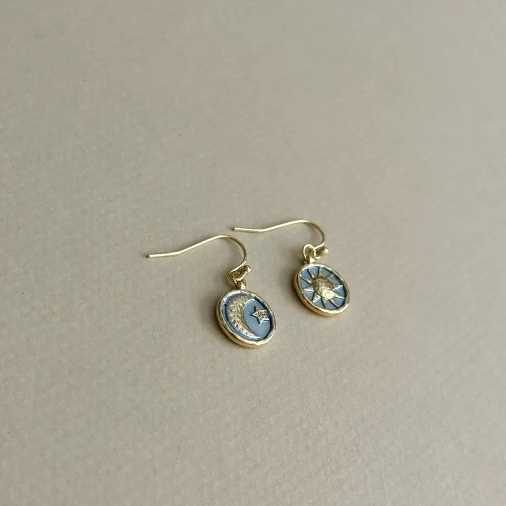Moon Drop Earrings #2435